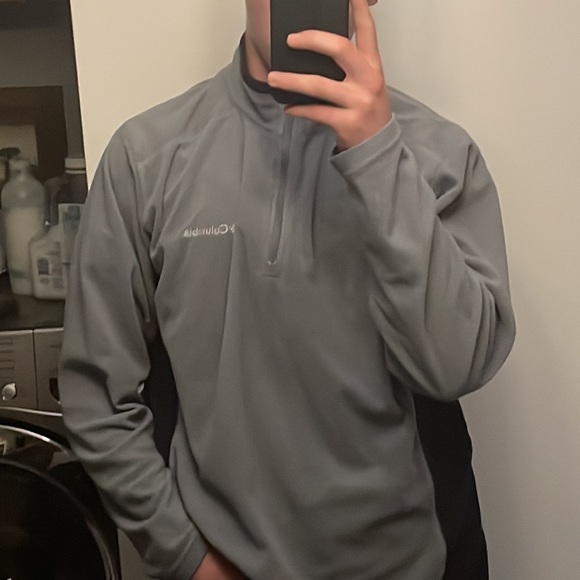Grey Vintage Columbia fleece - Picture 3 of 3